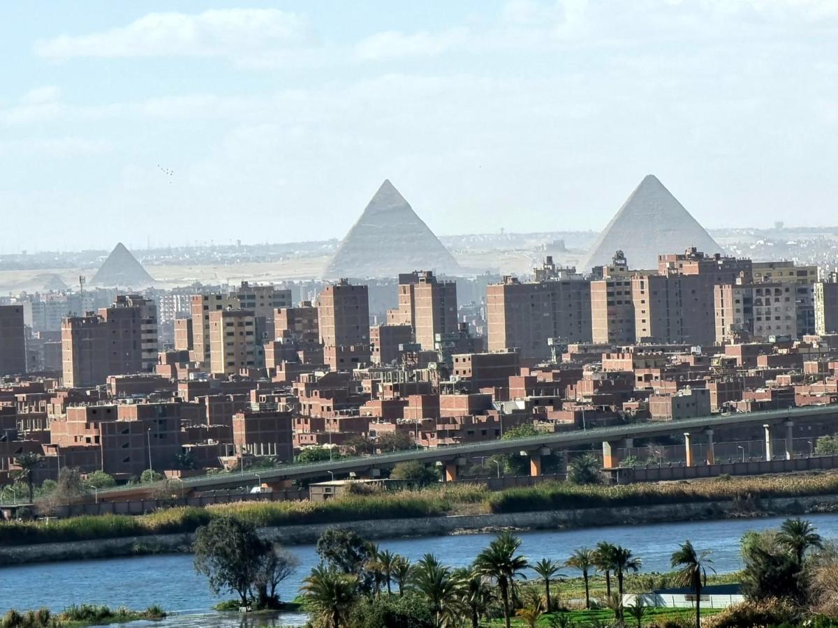 Amazing Nile View And Pyramids Apartment カイロ エクステリア 写真